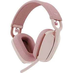 Audífonos Inalámbricos Logitech Zone Vibe 100, Over-Ear, Wireless Bluetooth, Rosa