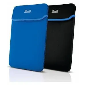 Klip Xtreme - Notebook sleeve - 14.1 in - Black blue - neoprene reversable