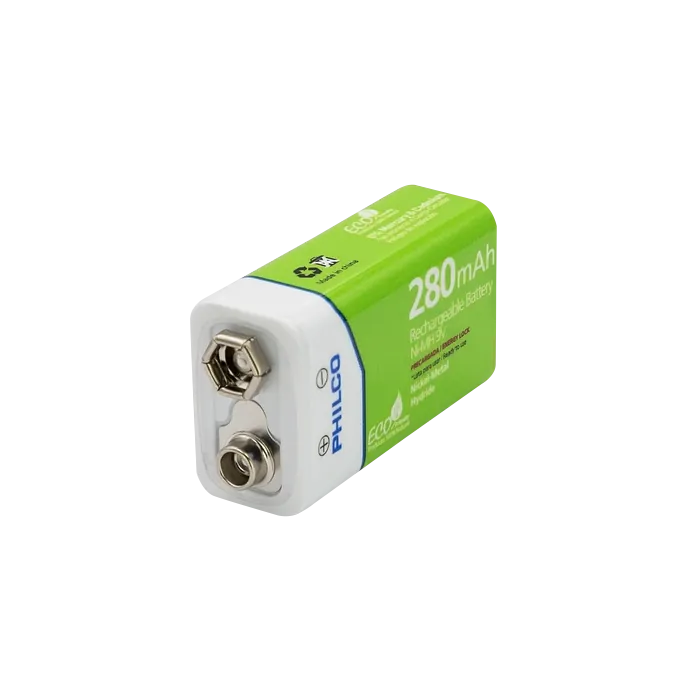 Bateria Recargable Ni-MH 42ULX92800 PHILCO 9V 280mAH Pila 1