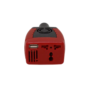 150W 12VDC-in/220V-out Inversor s/Ventilador USB-5V-500mA-OUT
