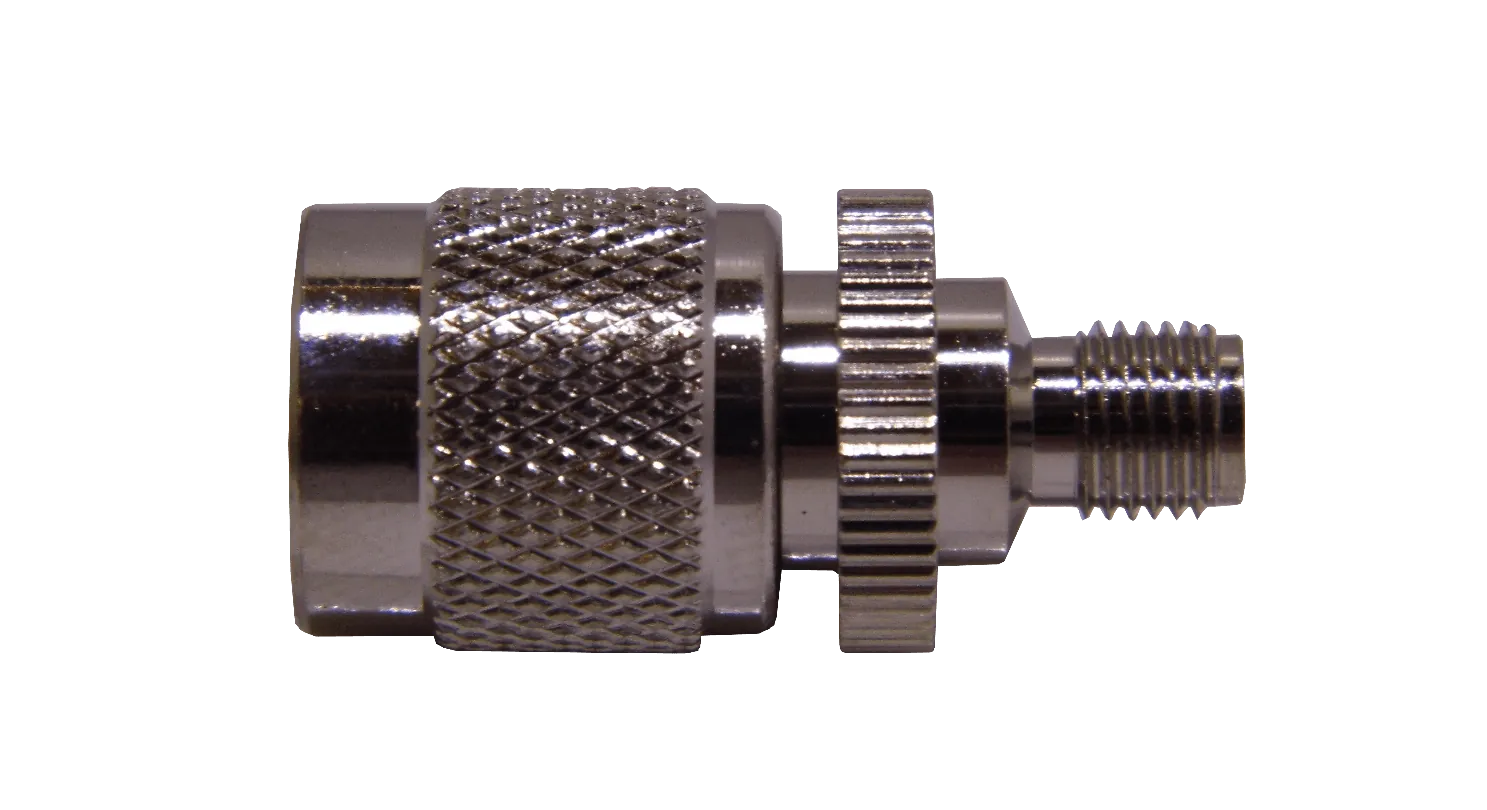 Adaptador Coaxial RPTNC Macho a RPSMA Hembra Tipo Copla 1