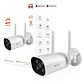Cámara inteligente Wi-Fi para exteriores Nexxt Solutions Home, 2K, 5MP, detección, visión nocturna - Miniatura 1