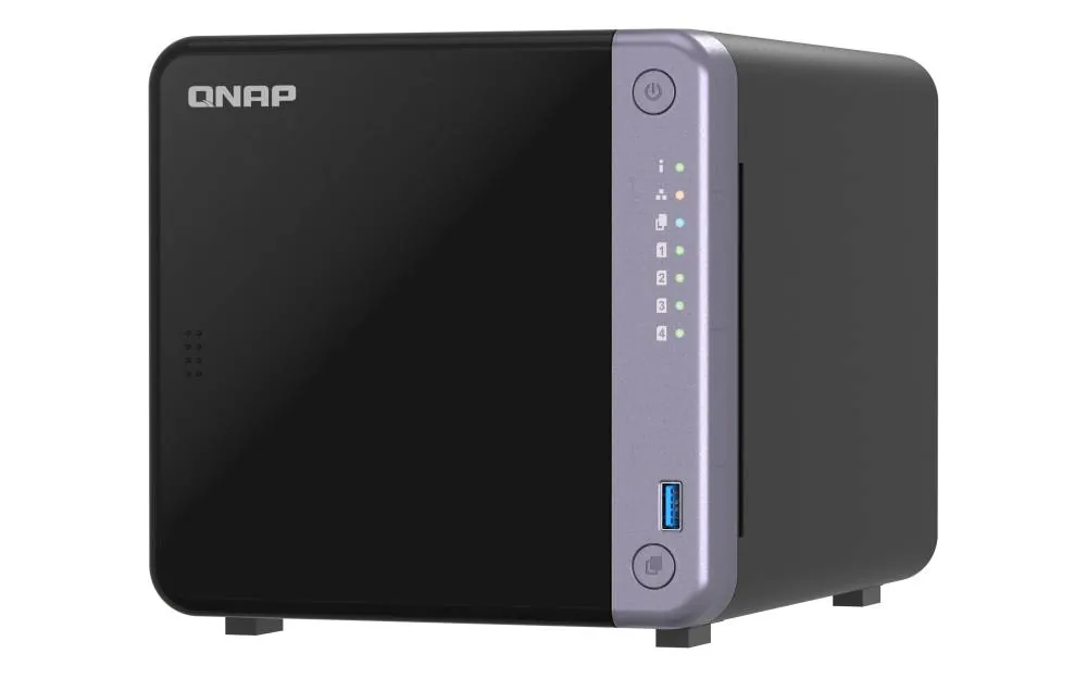 NAS QNAP TS-432X 4 Bahías 4GB DDR4 10GbE SFP+ RAID Servidor Almacenamiento 1