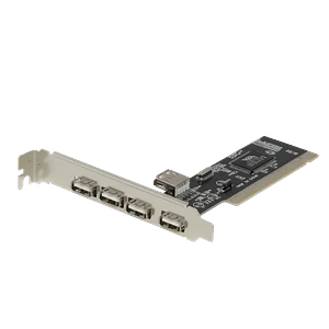 Tarjeta PCI-Legacy 5-USB2.0 5-USB-AH (4-ext 1-int) Chipset VIA-VT6212L