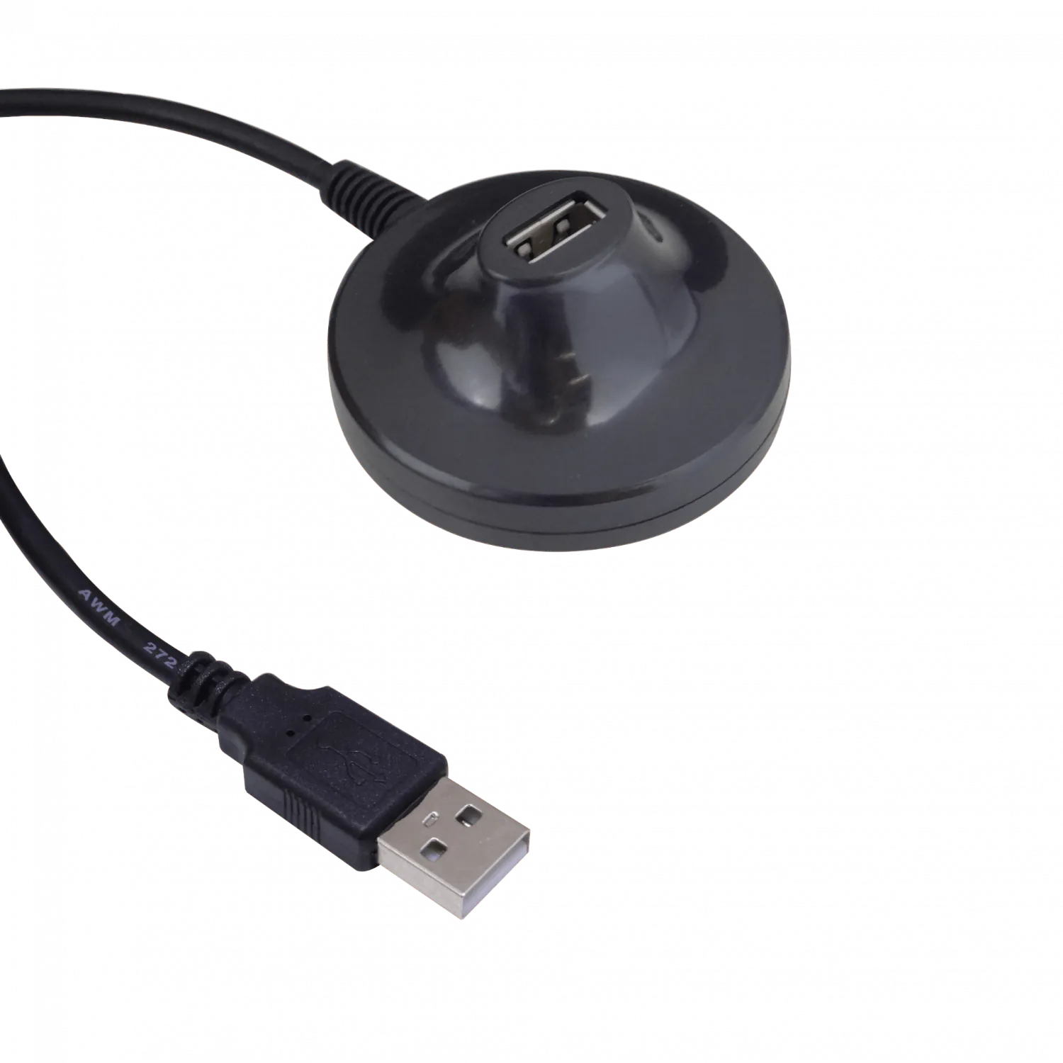 Base y Extension Cable USB2.0 130cm A-M A-H 1,3mt Negro 1