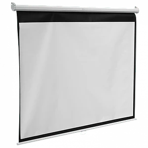 KLIPX Telon Mural 1,7mt x 1,3mt 4:3 blanco 172x130cm KPS-302
