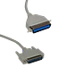 Cable Paralelo 1,8mt p/Impresora DB25-Macho CEN36 Gris VW-1 Centronics - Miniatura 1