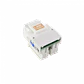 LINKMADE Blanco Cat3 RJ11/RJ14 6P4C Hembra Punchable Keystone - Miniatura 1