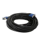 Cable VGA HDB15 Macho a Macho, 20 Metros, Blindado - Miniatura 1