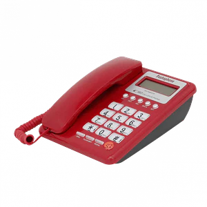 PASHAPHONE Telefono Analogo 1-RJ11 RJ9 Caller-ID Pantalla