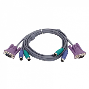 Cables para KVM 1,5mt VGA-PS2/Macho-Macho 1.5mt 150cm