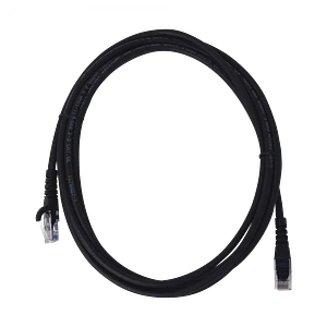 CABLE PATCH 3MT CAT6 NEGRO LSZH  INYECTADO MULTIFILAR