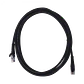 CABLE PATCH 3MT CAT6 NEGRO LSZH  INYECTADO MULTIFILAR - Miniatura 1