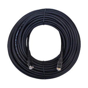 Cable Patch LINKMADE Cat6 20mt Negro LSZH Inyectado