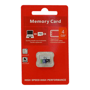 4GB MicroSD-HC 45mb/s Class4