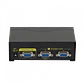 Splitter VGA VGA-2502, 2 Salidas Hembra, 1 Entrada Macho, 250MHz, con Fuente 9V - Miniatura 1