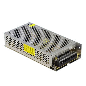 Fuente de Poder Ajustable 12VDC 10A 120W, Interior con Regleta, 100-240V