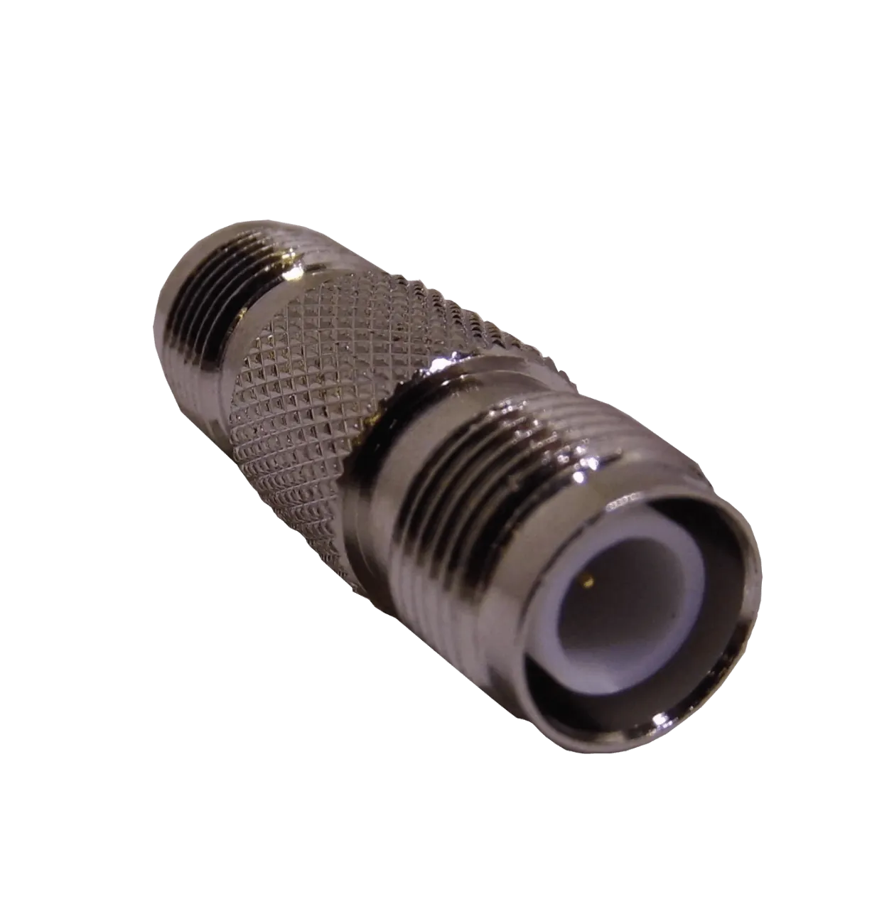 Adaptador Copla Coaxial RPTNC Hembra a RPTNC Hembra 1