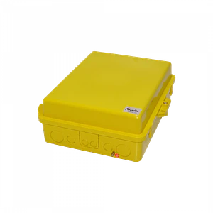 Caja Exterior ALTELIX NP141105Y Amarilla 355x280x127mm IP55 NEMA3 PC+ABS