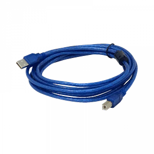 Cable USB 3mt A-M B-M para Impresora 300cm