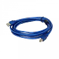 Cable USB 3mt A-M B-M para Impresora 300cm - Miniatura 1