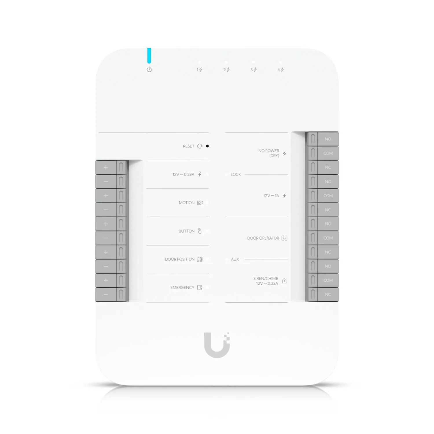 Hub de Control de Acceso Ubiquiti UA-HUB-DOOR para Readers, 2 Puertos 1
