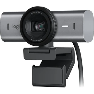 Cámara Web Logitech MX BRIO, Ultra HD, 4K, Color Grafito