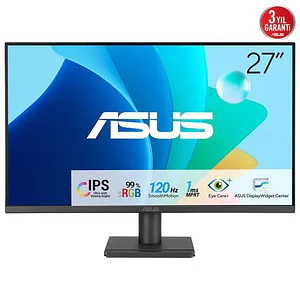 Monitor Plano ASUS VA279HG 27 Full HD IPS 120Hz 1ms HDMI VGA