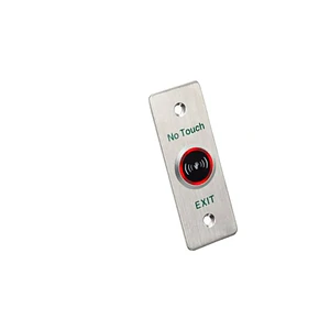 Boton de Salida Hikvision DS-K7P04, montaje de superficie, NO/NC