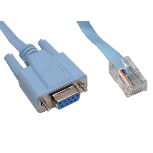 Cable RJ45-Macho DB9-Hembra DE-09/H p/Puerto RS232 Console Switch 1,8m