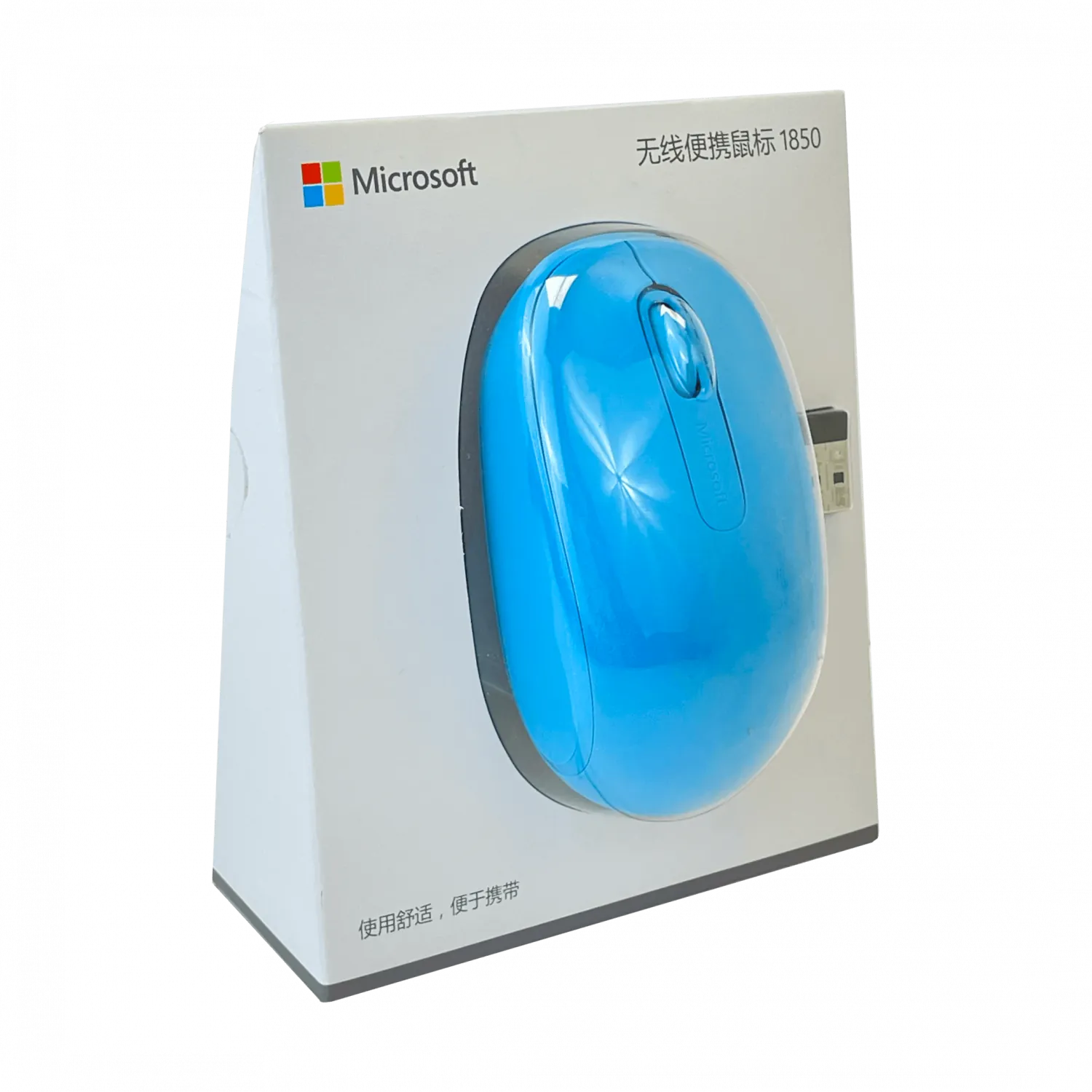 Mouse Celeste USB-AM inalambrico 2,4GHz req/1-AA Cyan-Blue 1