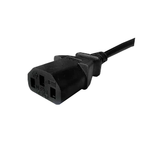 1,5mt MAGIC-Macho-2200-10A C13-Hembra Cable Poder Negro 3x1mm2 10A
