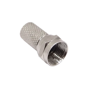 Conector Tipo F-Macho Atornillable para Cable Coaxial RG-59 (Código: K-0059)