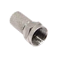 Conector Tipo F-Macho Atornillable para Cable Coaxial RG-59 (Código: K-0059) - Miniatura 1