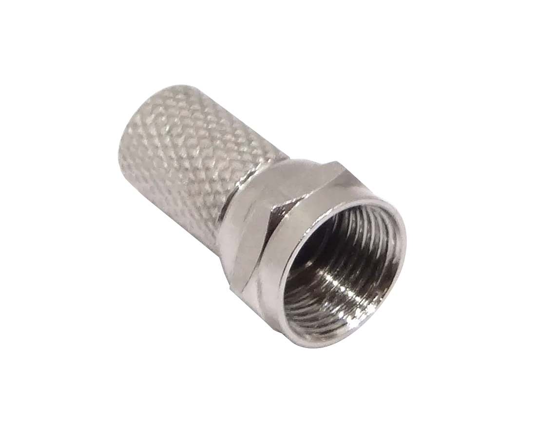 Conector Tipo F-Macho Atornillable para Cable Coaxial RG-59 (Código: K-0059) 1