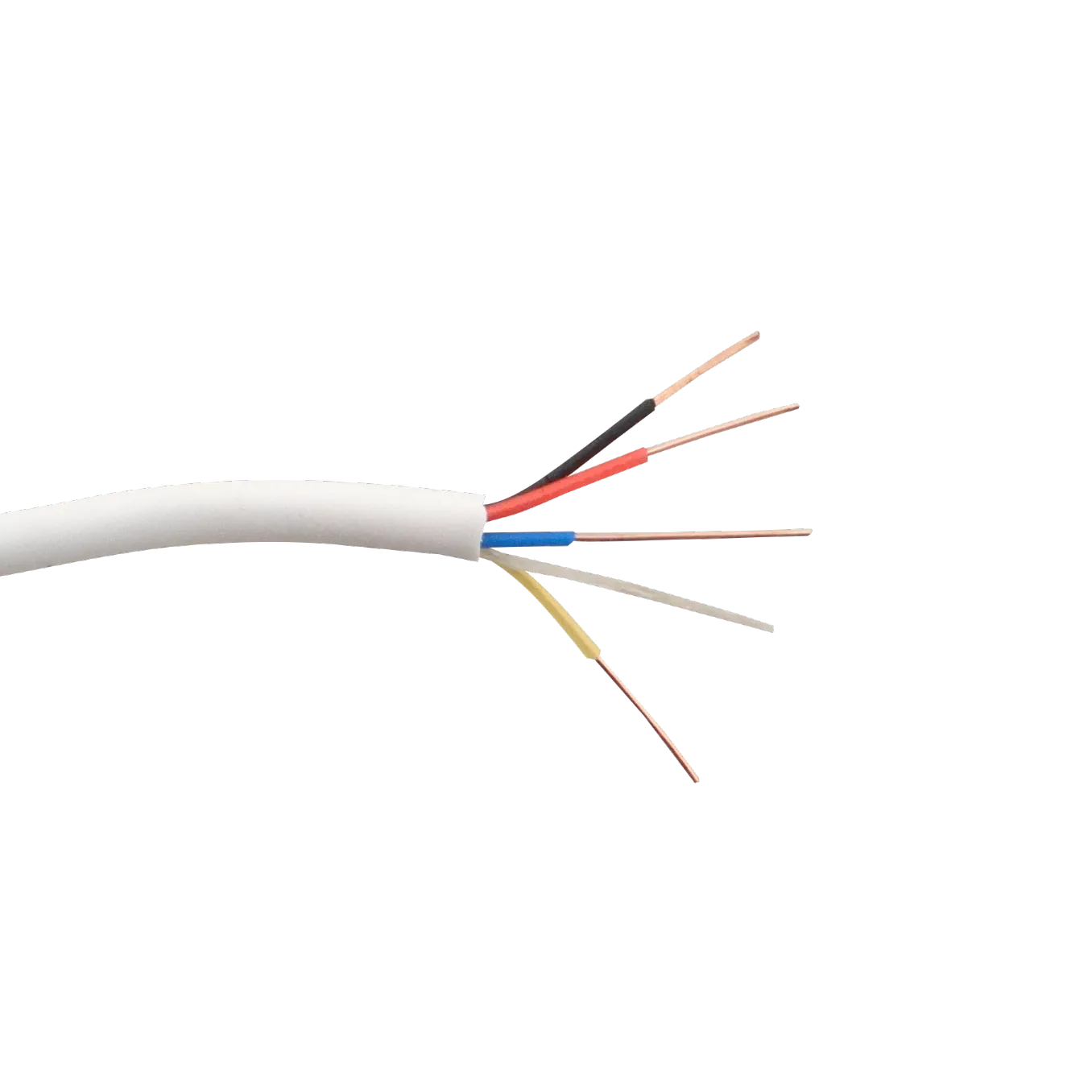 Cable Telefónico 500m, 4C, 24AWG, 2 Pares, Redondo, Aleación CCA 1