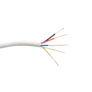 Cable Telefónico 500m, 4C, 24AWG, 2 Pares, Redondo, Aleación CCA