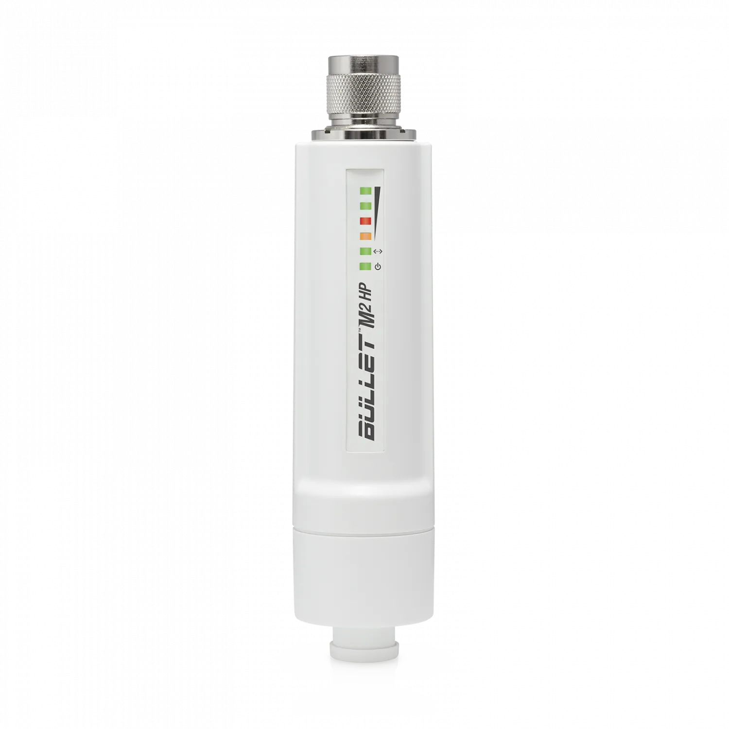 Radio airMAX® para Exteriores de 2.4 GHz con Conector N para Antenas y PoE Pasivo, Ubiquiti BulletM2 1