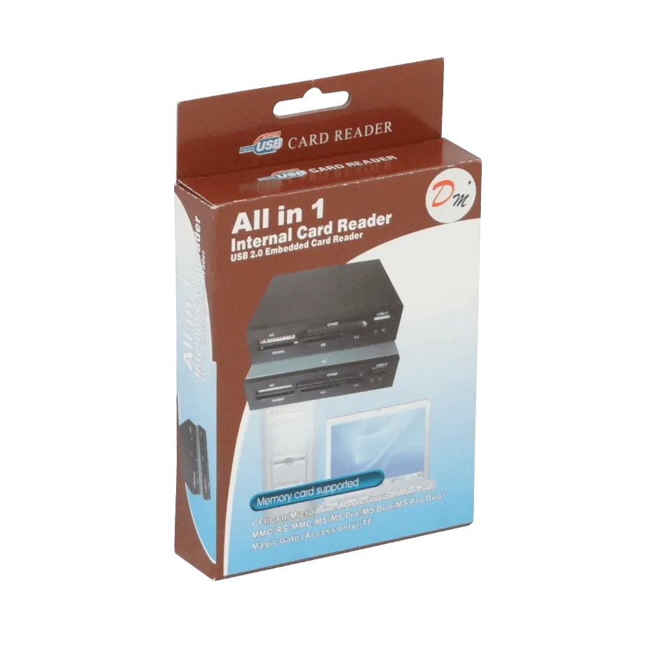 Lector Grabador Interno para PC, SD MMC MS CF MD XD TF, USB-A Interno 1