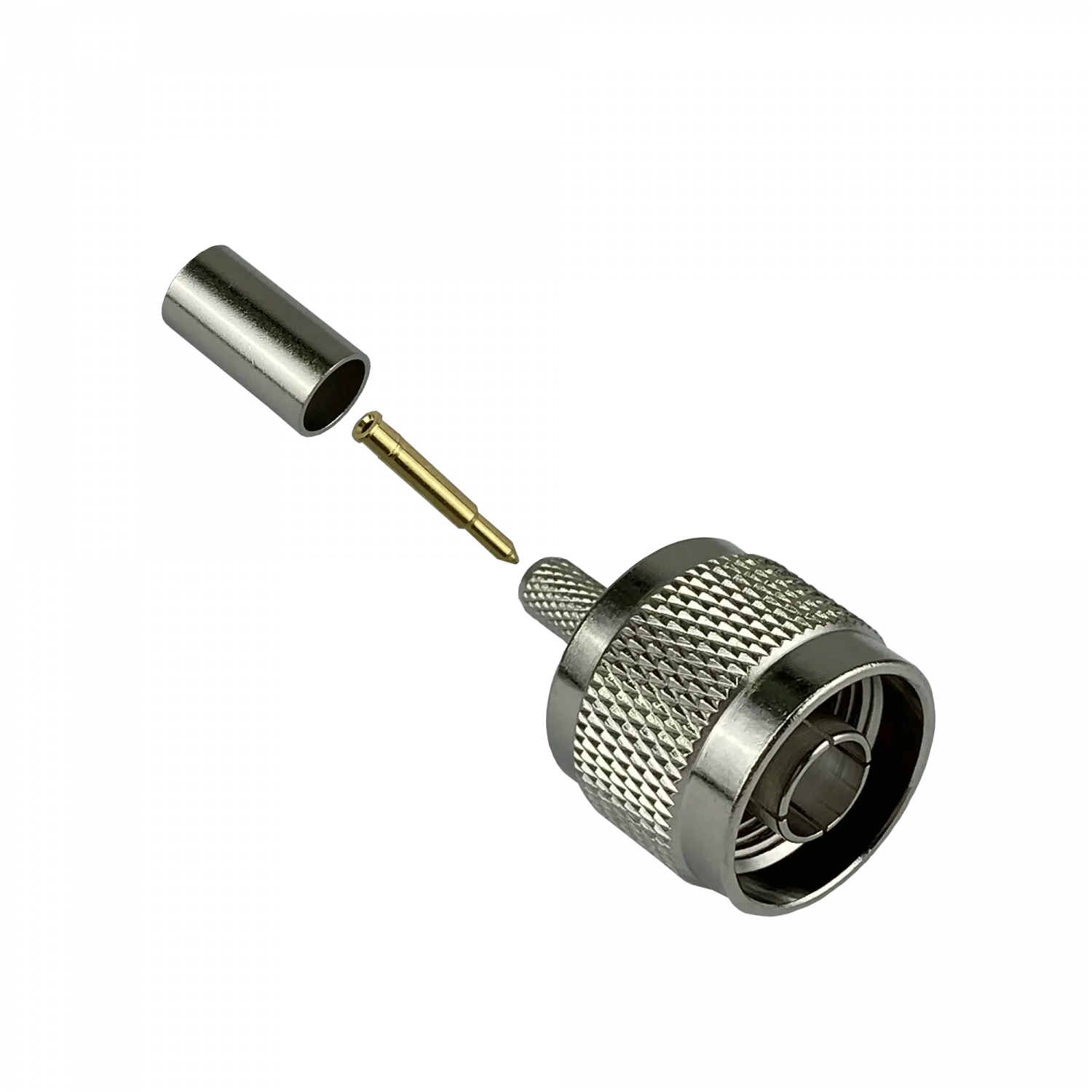N-Macho LMR195 RG58 Conector Crimpeable Serie-195 1