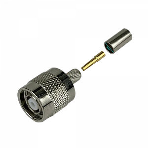 RPTNC-Macho LMR195 CA195 Serie-195 Conector Crimpeable LMR200 LMR240