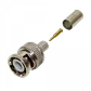 Conector BNC Macho Crimpeable 75 OHM para Cable RG59 (10 unidades) - Miniatura 1