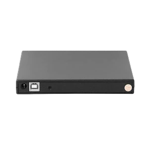 Grabador Externo DVD-USB USB 2.0, Lector y Grabador DVD-RW/CD-RW, Alimentación 5V, Color Negro