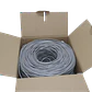 Caja Cable UTP LINKCHIP Cat6 Gris AWG23/0.57mm PVC 305mt - Miniatura 1