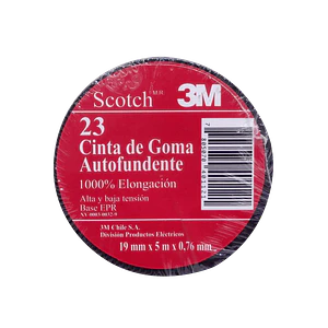 3M 19mm 5mt 30mils 0,76mm Cinta Goma Autofundente Vulcanizante Super23