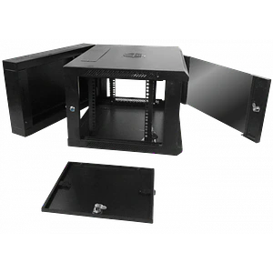Gabinete Rack Mural LINKMADE RKD06-6L - 6U, Doble Bisagra, 60cm Fondo