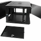 Gabinete Rack Mural LINKMADE RKD06-6L - 6U, Doble Bisagra, 60cm Fondo - Miniatura 1