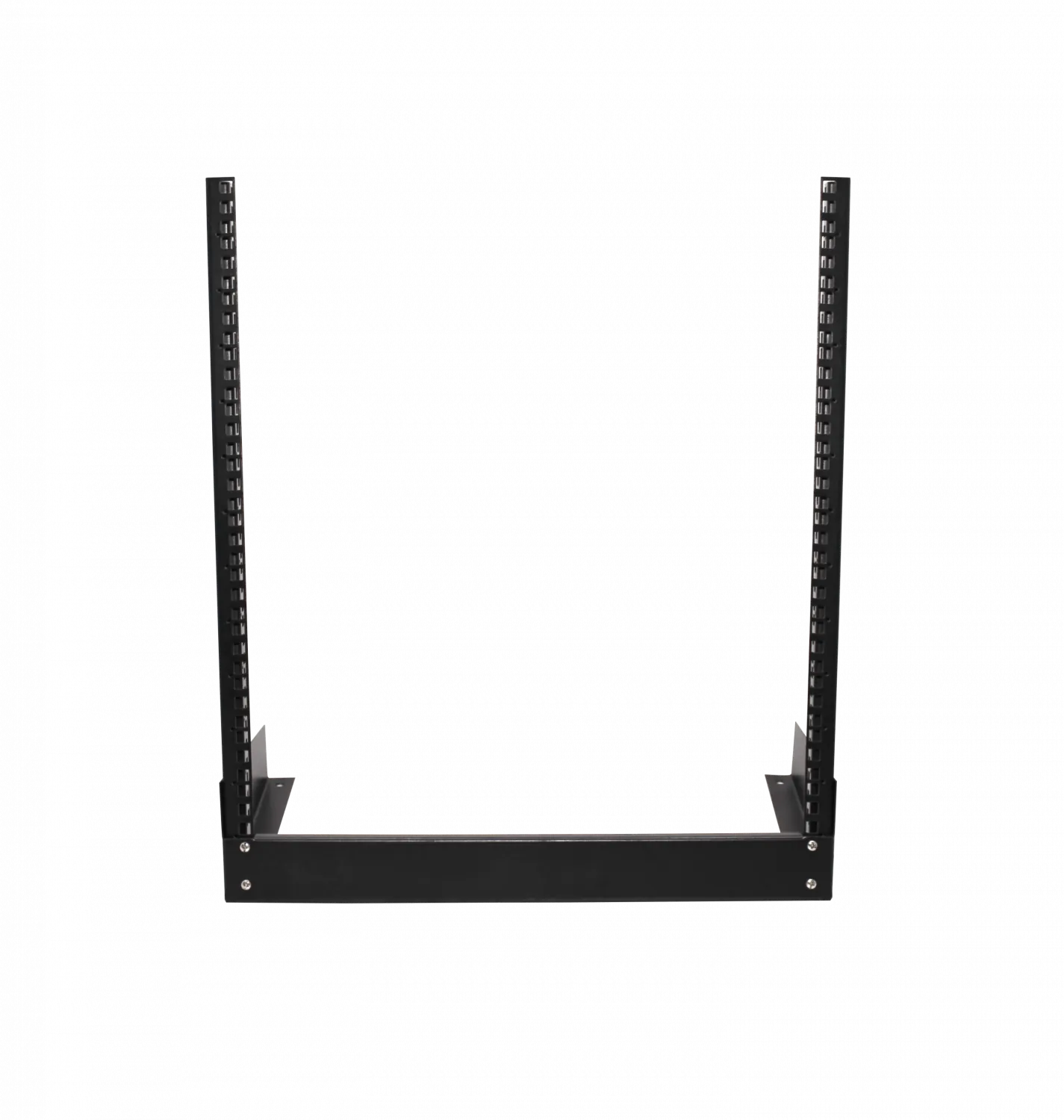 Bastidor LINKMADE 12U, Simple, Negro, 2 Pilares, Altura 59cm, Desarmado 1