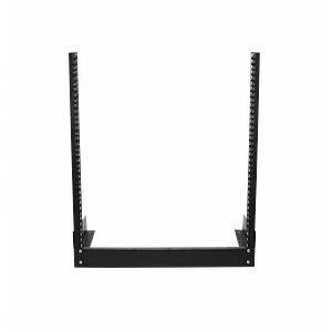 Bastidor LINKMADE 12U, Simple, Negro, 2 Pilares, Altura 59cm, Desarmado