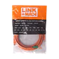 Cable Patch Cruzado LINKMADE Cat5e 7mt Naranjo U/UTP CrossOver 568A/568B - Miniatura 1